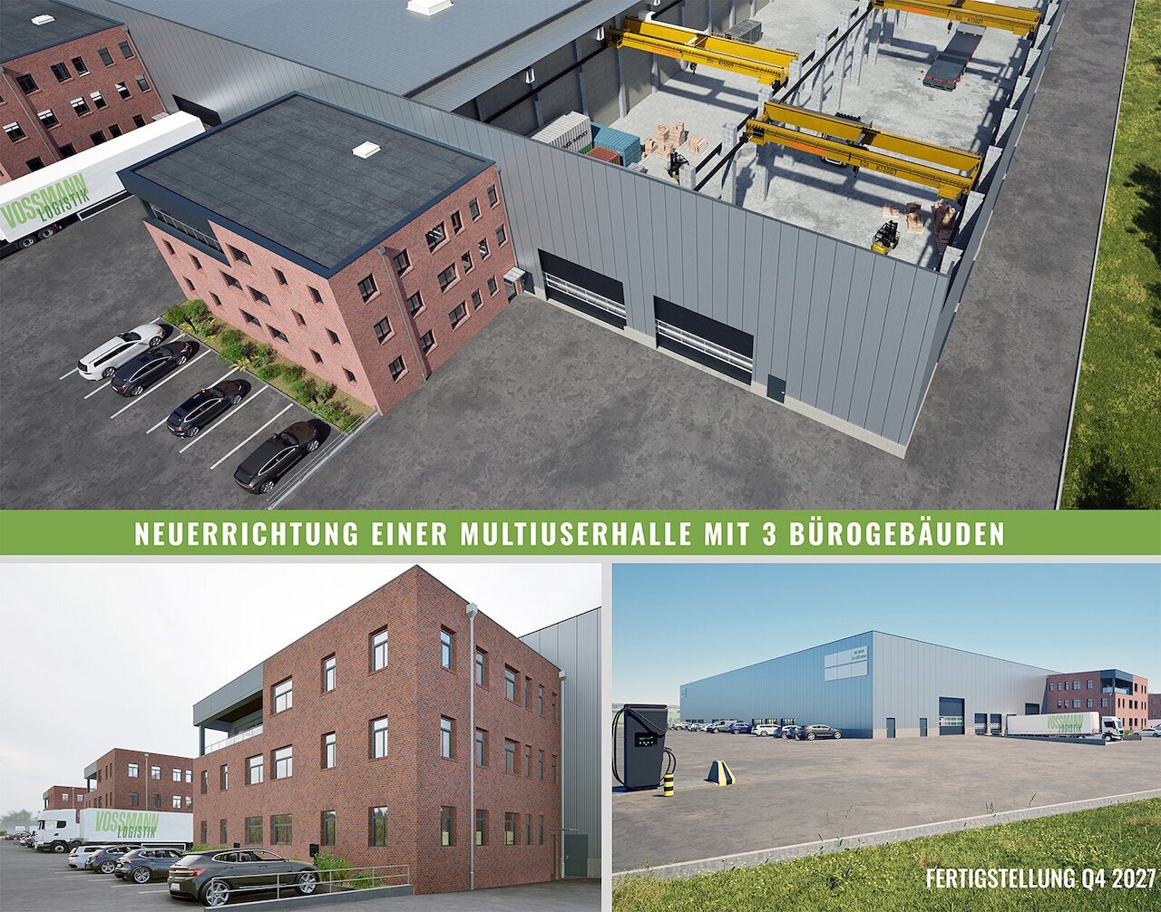 Mietfläche für Morgen: Vossmann Logistik startet Bauvorhaben Image 1